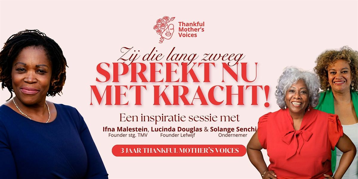 Zij die lang zweeg \u2013 spreekt nu met kracht