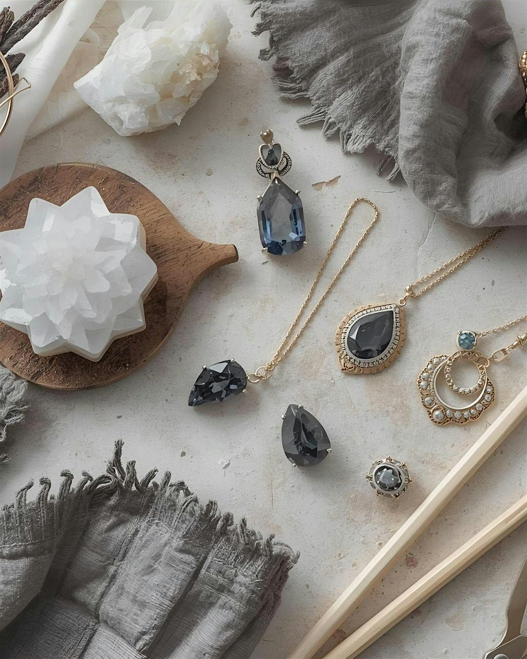 Jewellery & Crystals Alchemy: Wearing Magic (options w\/brunch & bubbly)