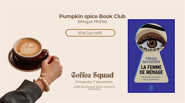 Pumpkin spice Book Club