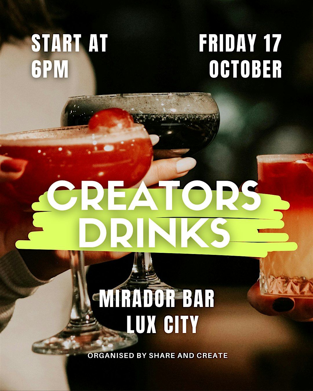 Creators Drinks