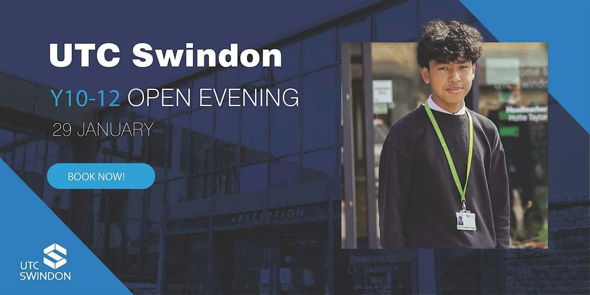 UTC Swindon open evening Thursday 29 January 2026