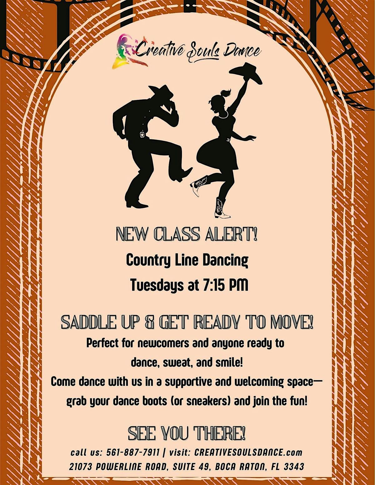 Country Line Dancing w\/ Creative Souls Dance