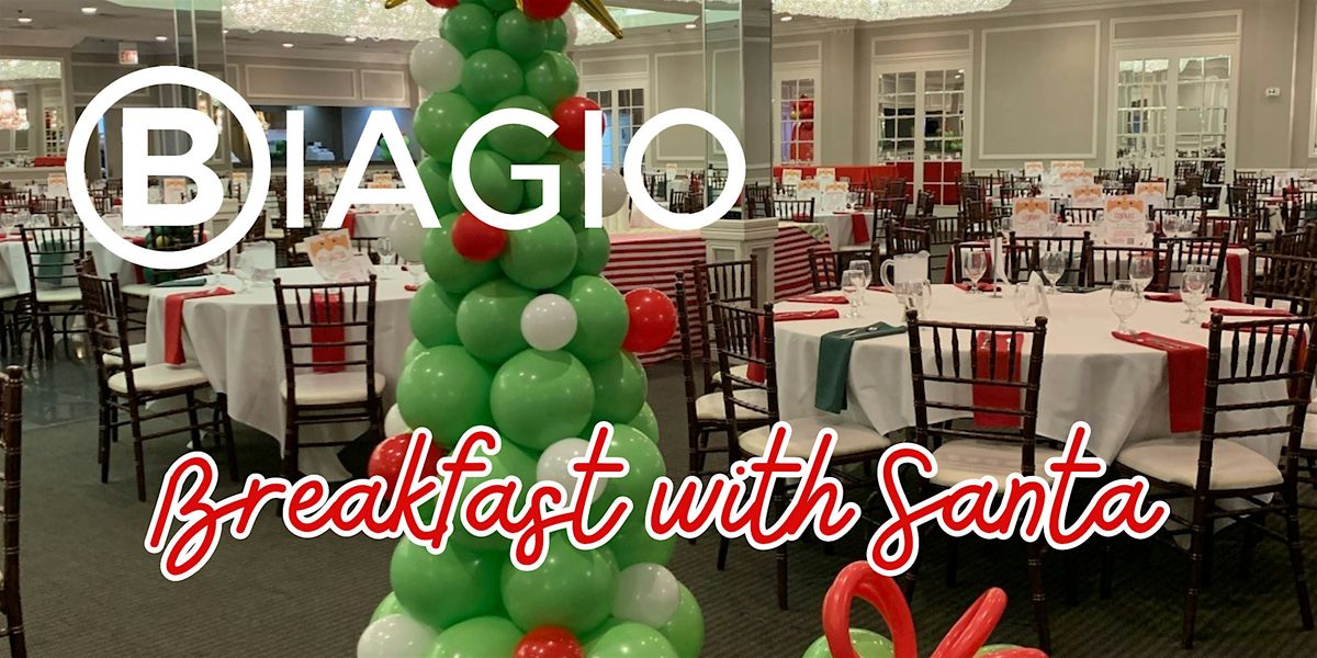 Breakfast with Santa at Biagio 2025