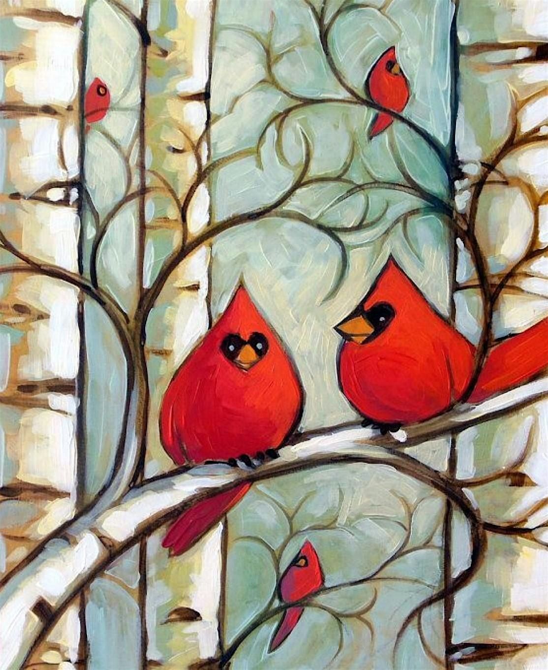 Cold Weather Cardinals Party