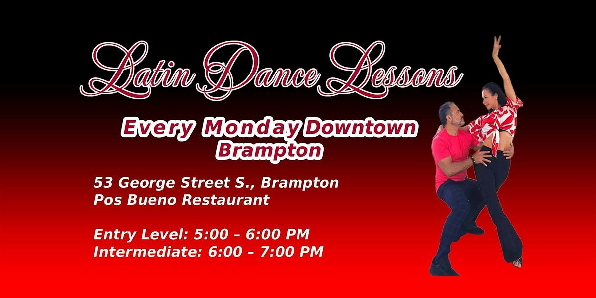 Latin Dance Lessons: Downtown Brampton