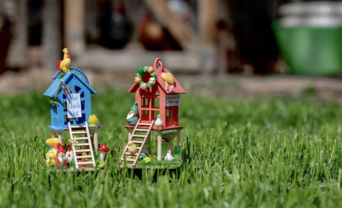 Make your own Spring Chicken Coop Miniature craft workshop at Pikes ...