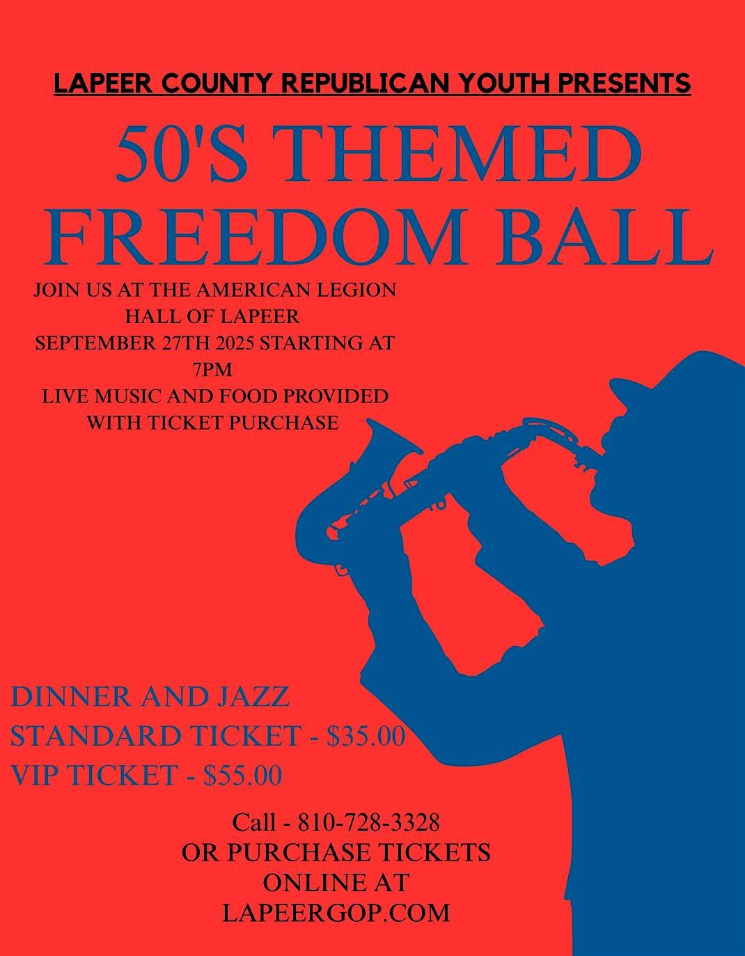 50\u2019s Freedom Ball