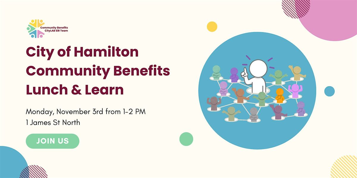 Community Benefits Lunch & Learn