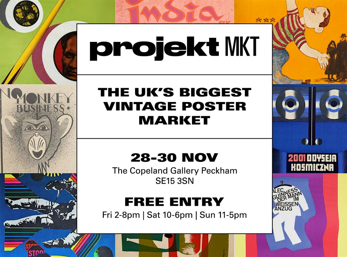 Vintage Poster Market - Projekt Mkt