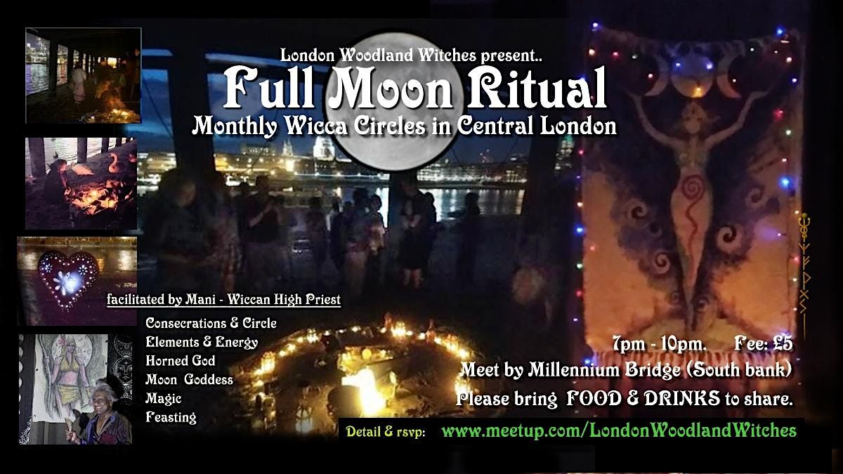 Full Moon Ritual (Jan'2026) Wicca Circle London