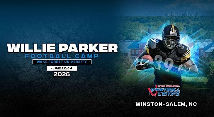Willie Parker Youth & H.S. Football Camp - North Carolina
