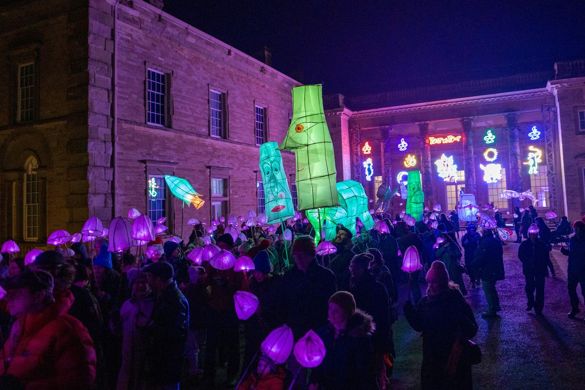 Fringe Arts Wolverhampton - Lantern Parade, Walking Mushroom Forest