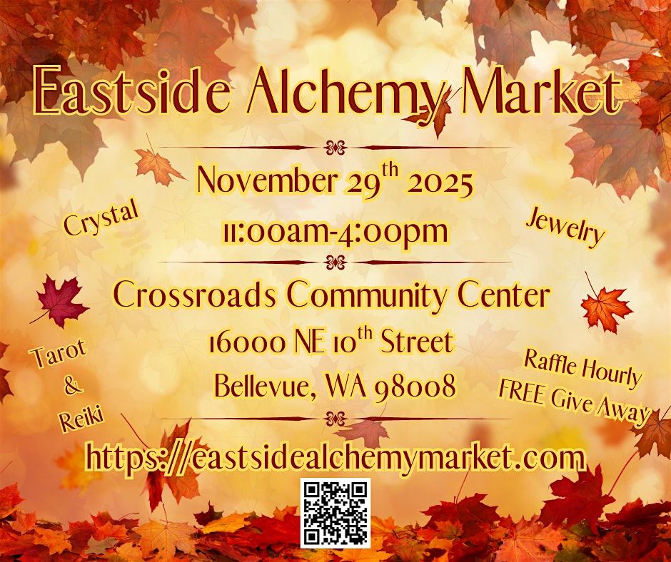 Eastside Alchemy Market Beaver Moon Market Nov 29th 2025