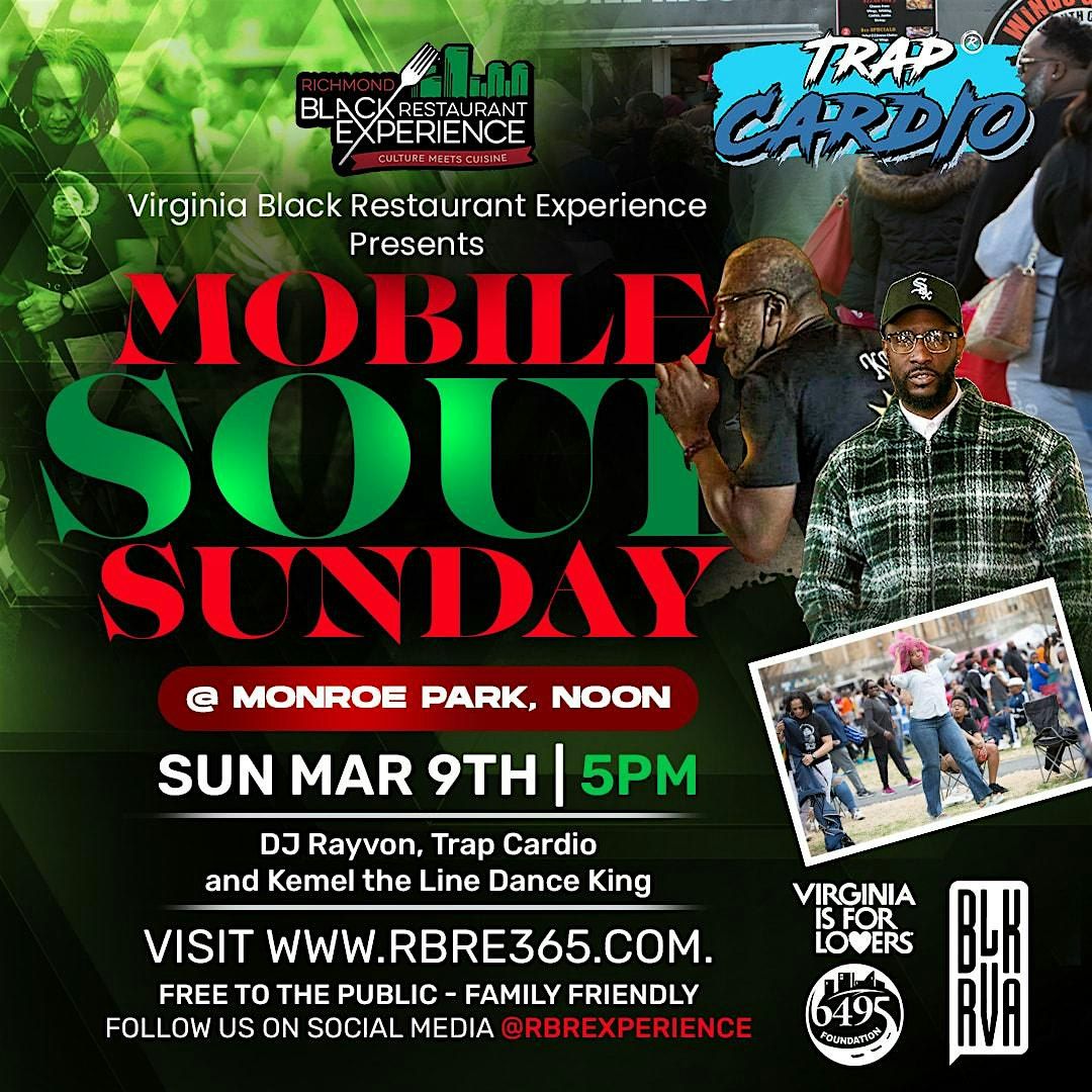 MOBILE SOUL SUNDAY - Sunday, March 8 - 10th Anniversary