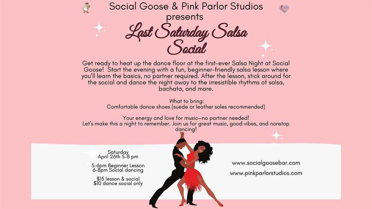 Last Saturday Salsa Social