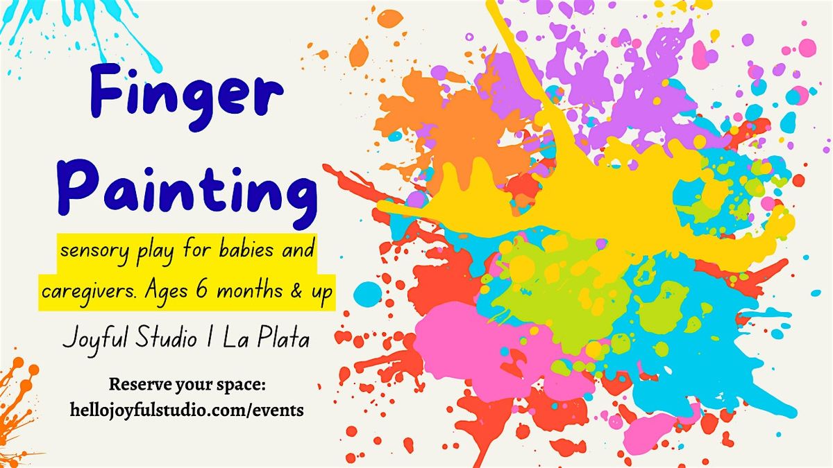 Finger Painting for Babies