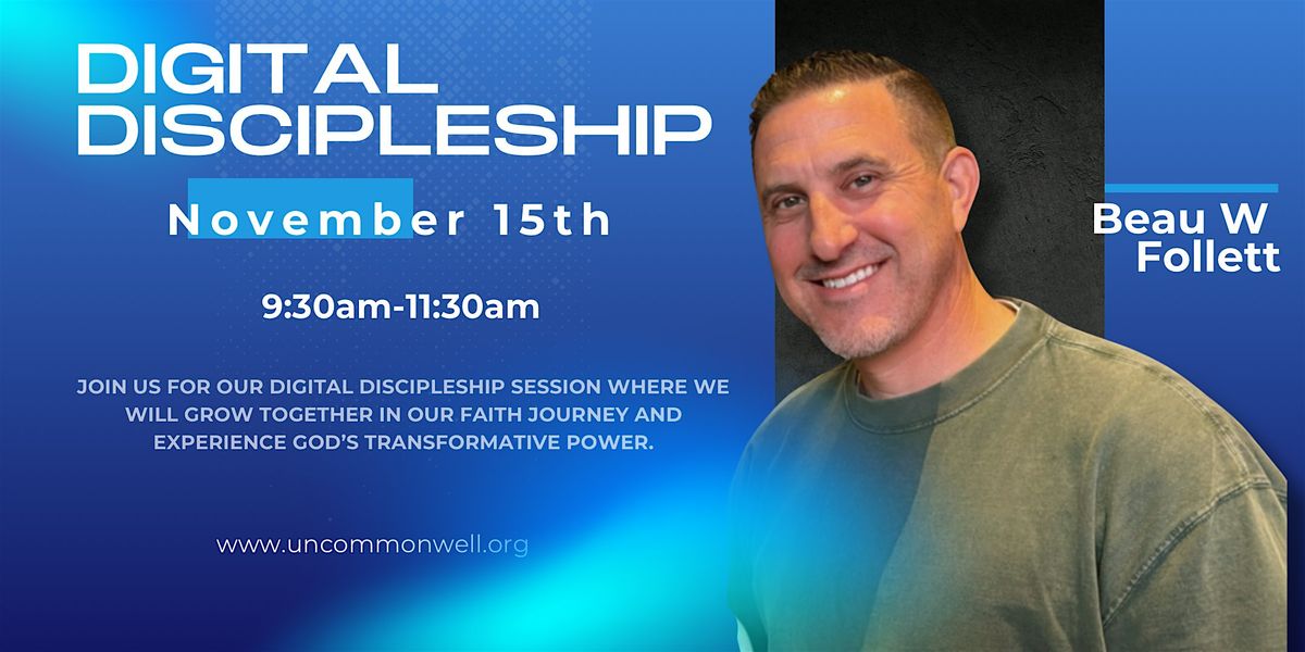 Digital Discipleship Session - November