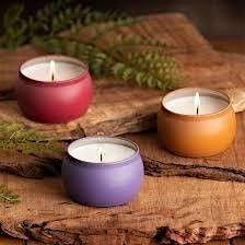 Fall scented candles
