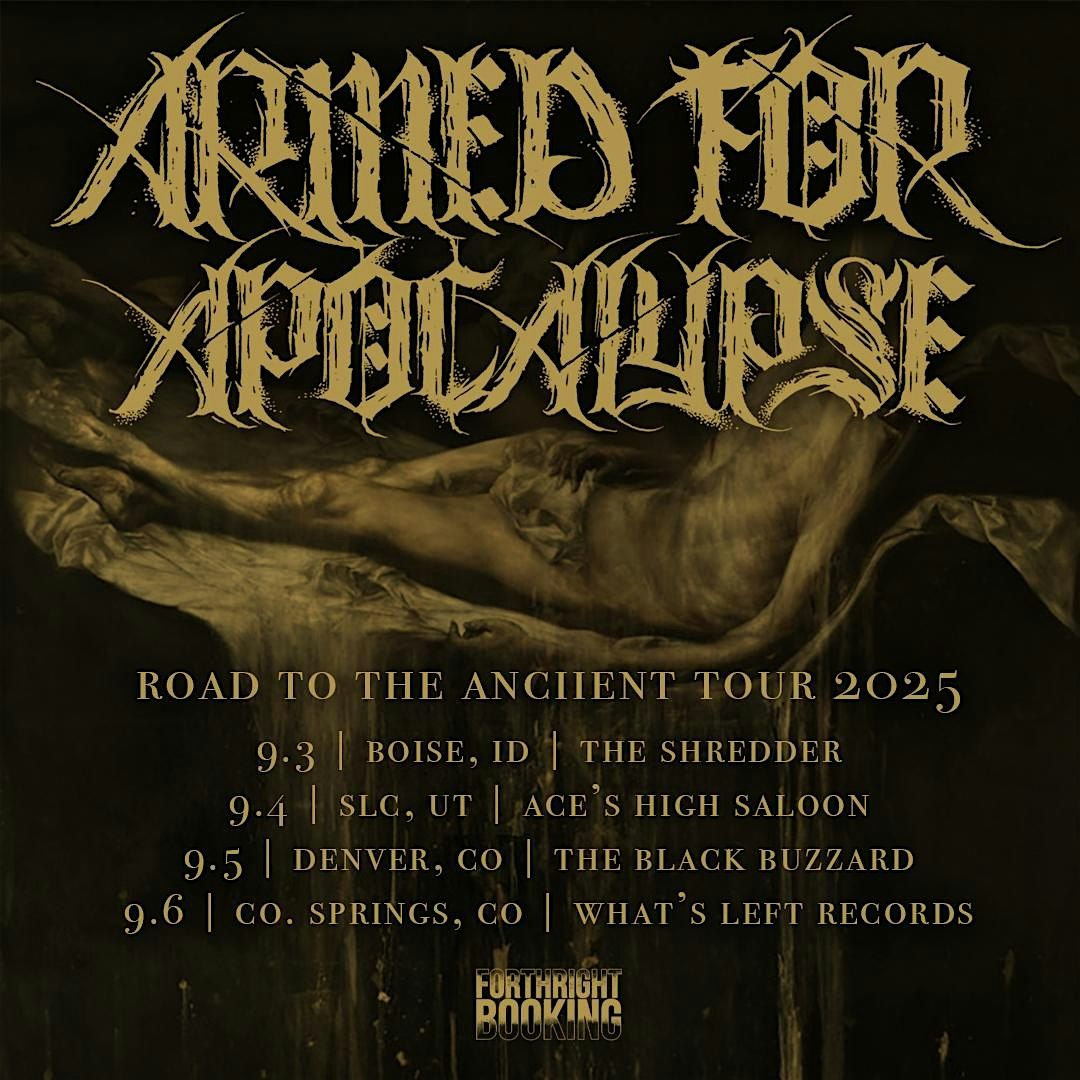 ARMED FOR THE APOCALYPSE, ONSETTER, CRUSH THE MONSTER, TRAUMA KIT
