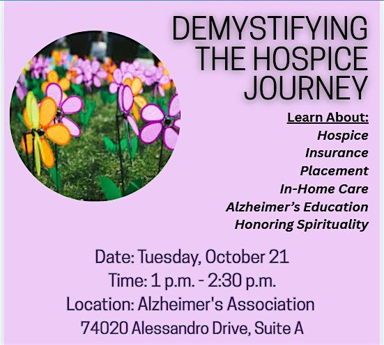 Demystifying Hospice: Seminar & Panel Of Experts