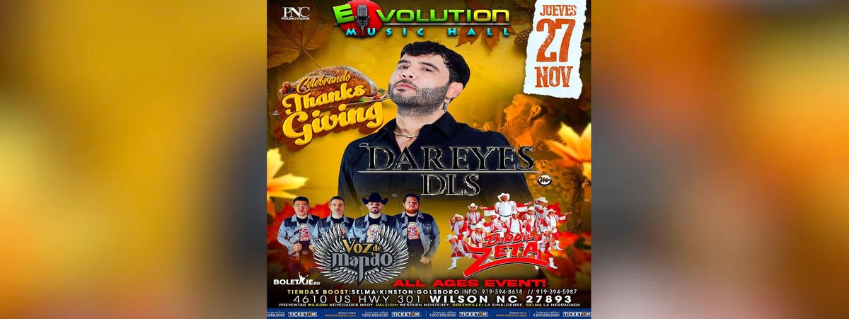 DAREYES DLS, VOZ DE MANDO & MAS