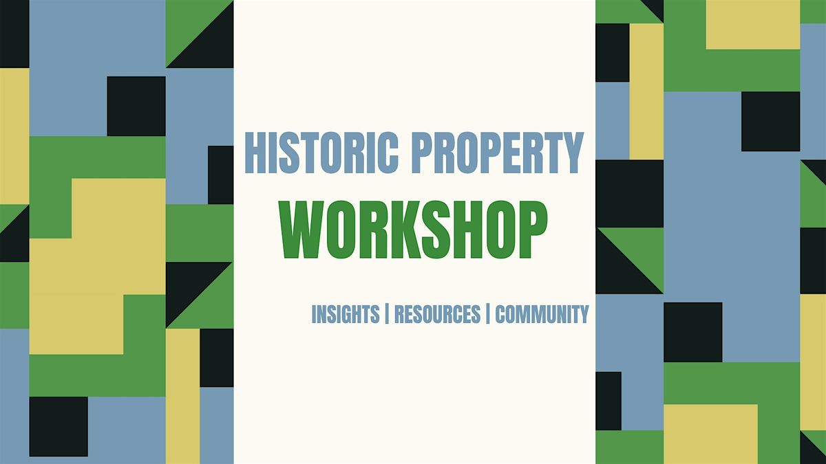 Venice Historic Property Workshop