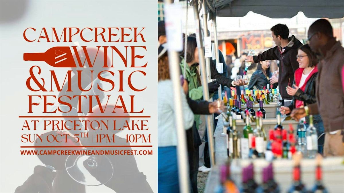CAMP CREEK WINE FESTIVAL & LIVE MUSICAL TRIBUTE
