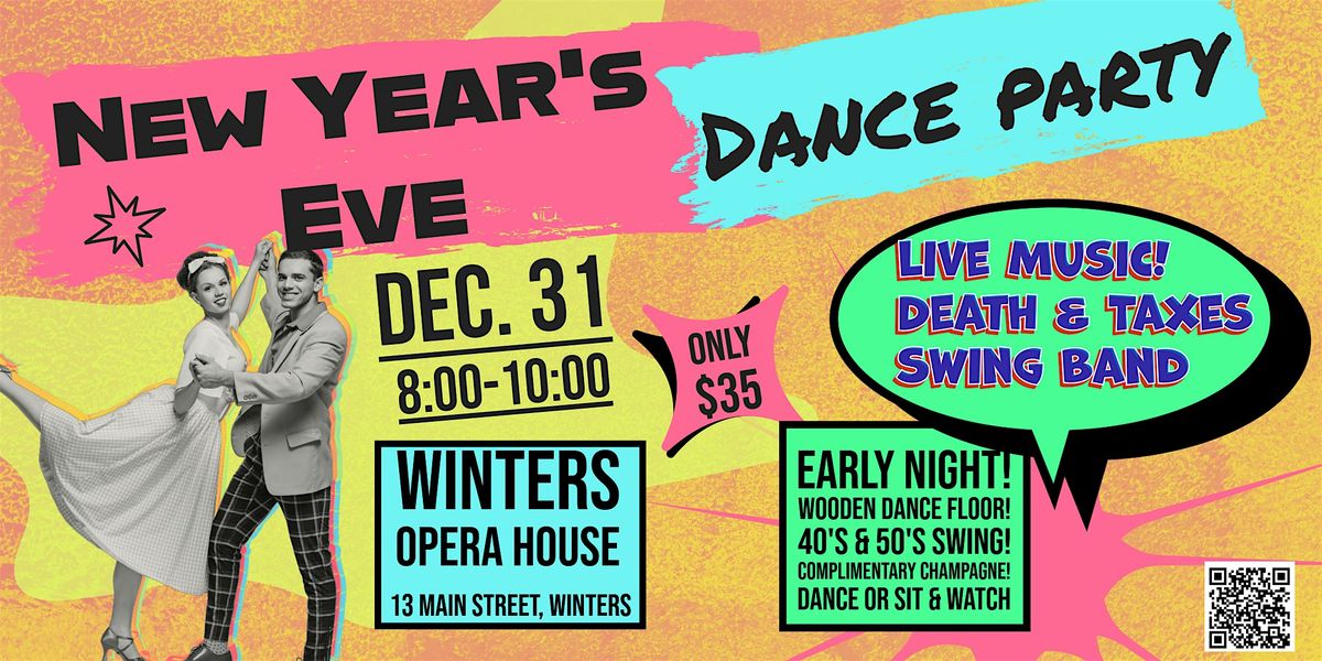 Death and Taxes Swing Band at the Winters Opera House