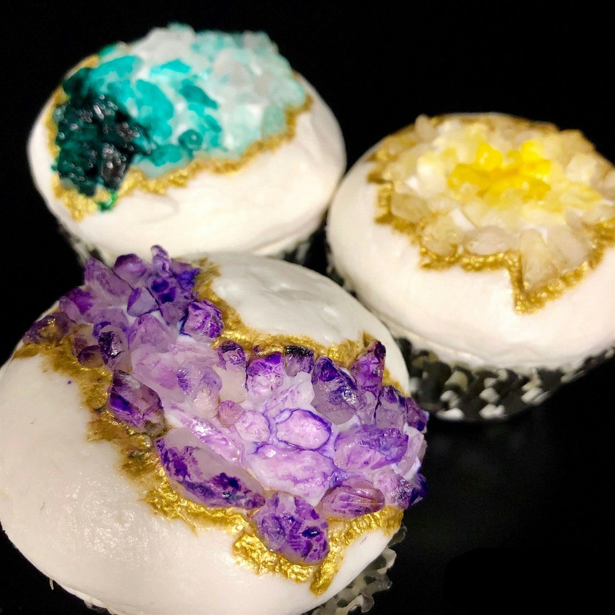 Children's Geode Cupcake Decorating Class
