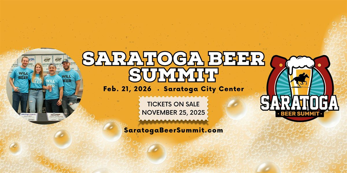 Saratoga Beer Summit 2026
