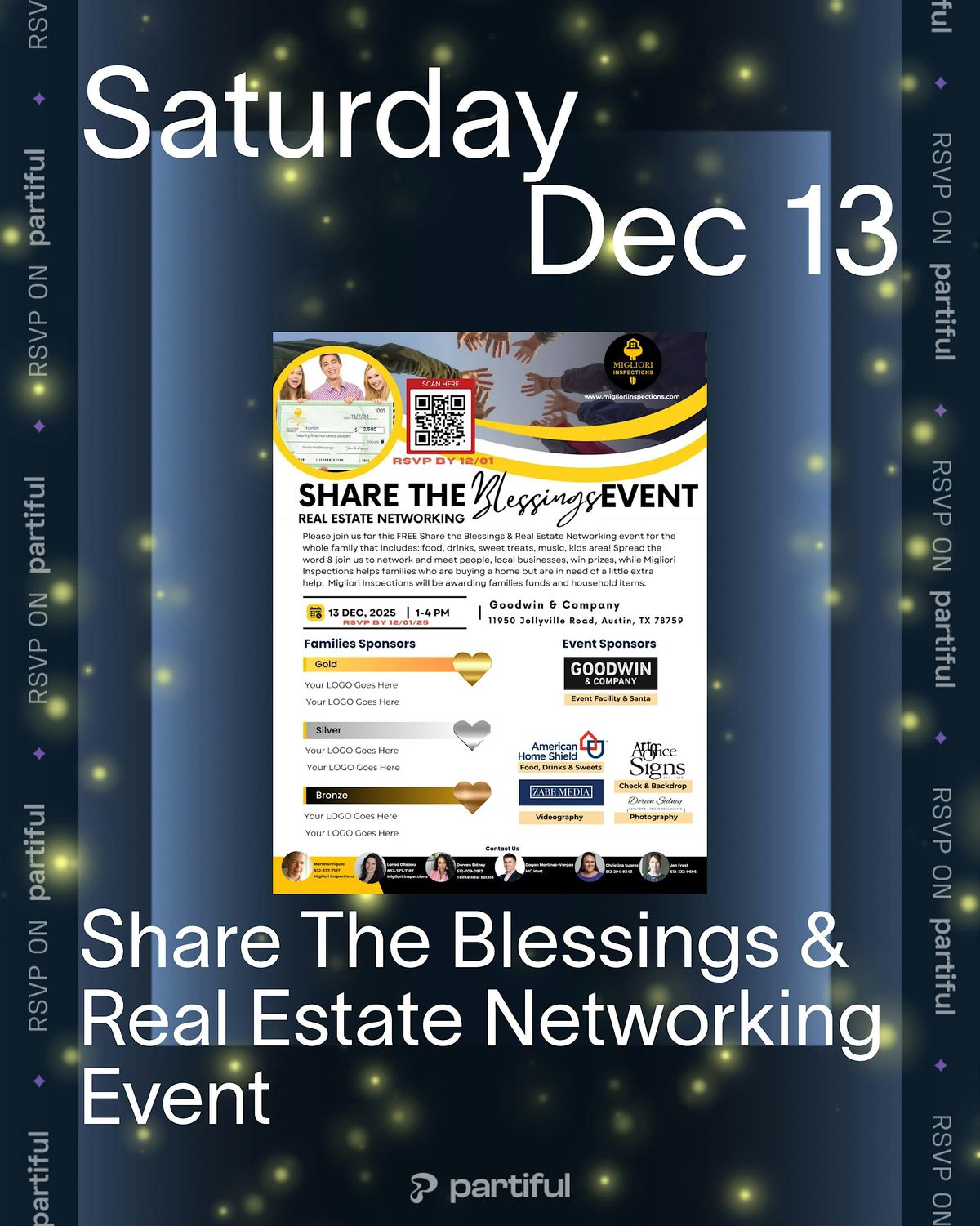 Share The Blessings & Real Estate Networking Holiday Celebration