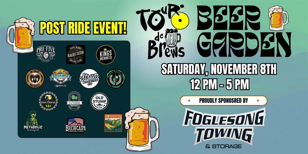Tour de Brews - Beer Garden