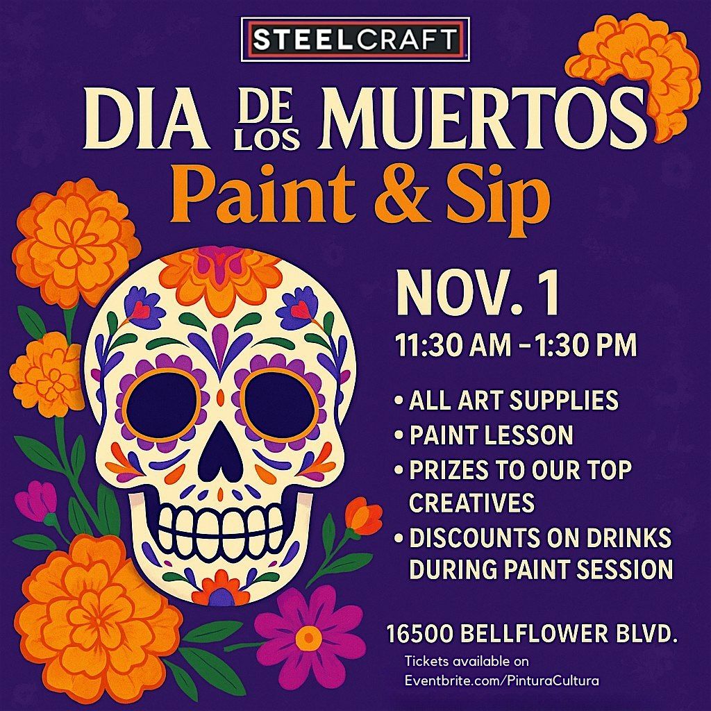 Dia de Los Muertos Paint & Sip