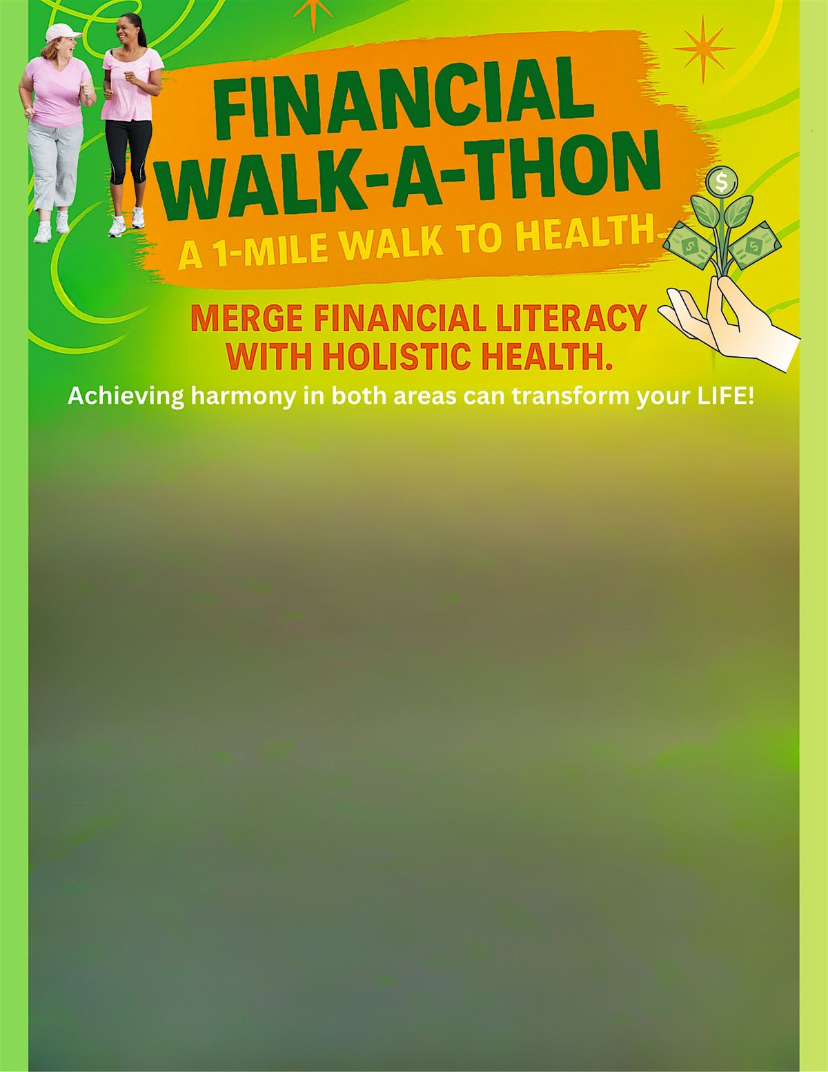 Financial Walk-a-thon