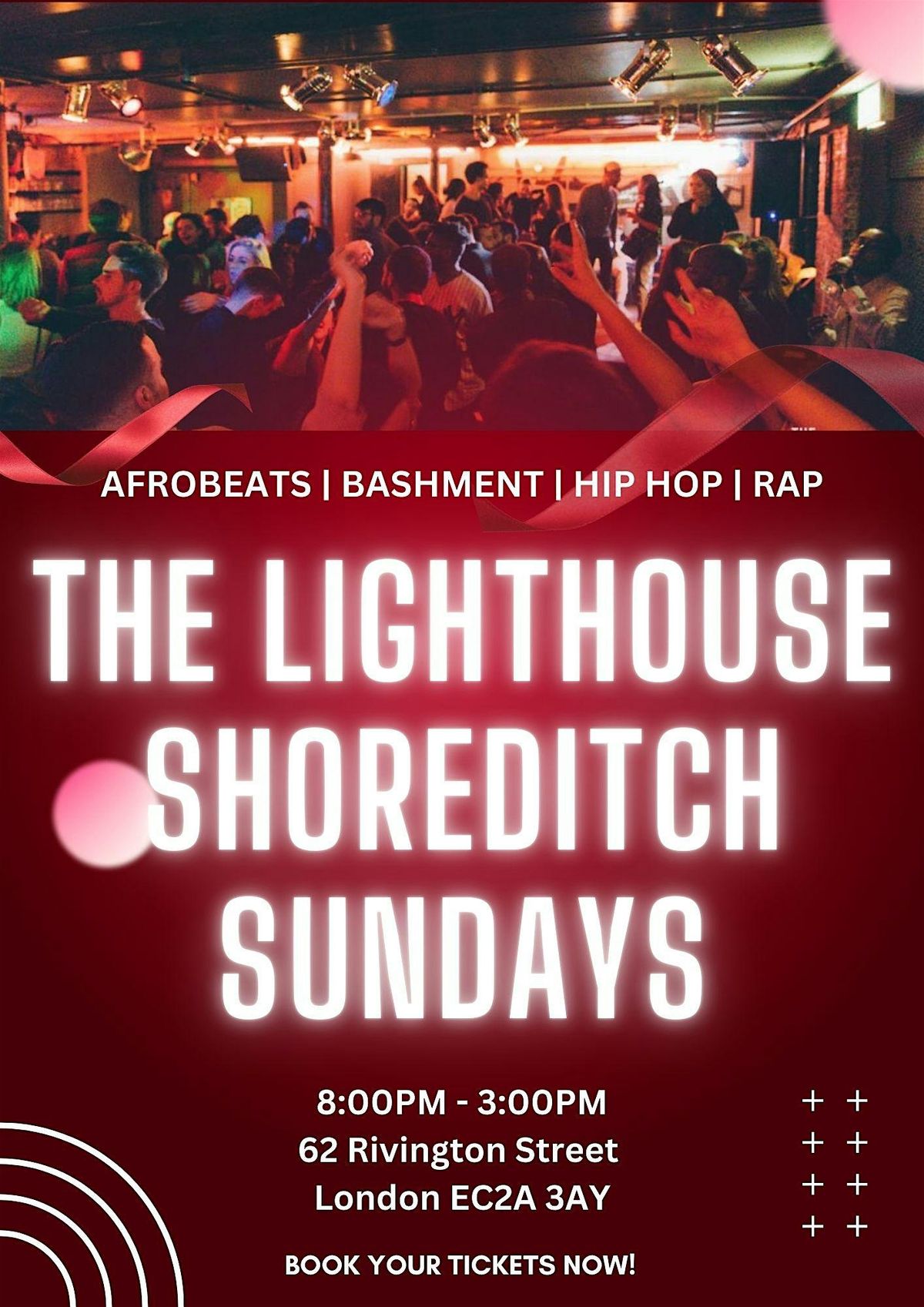 Freshers Party @ THE LIGHTHOUSE Every Sunday \/\/ Hip Hop