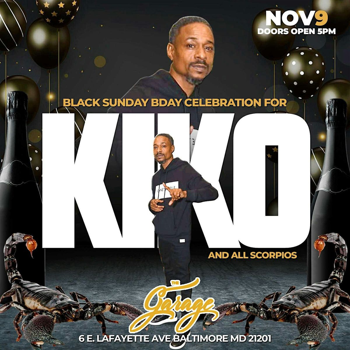 Black Sunday Day Party