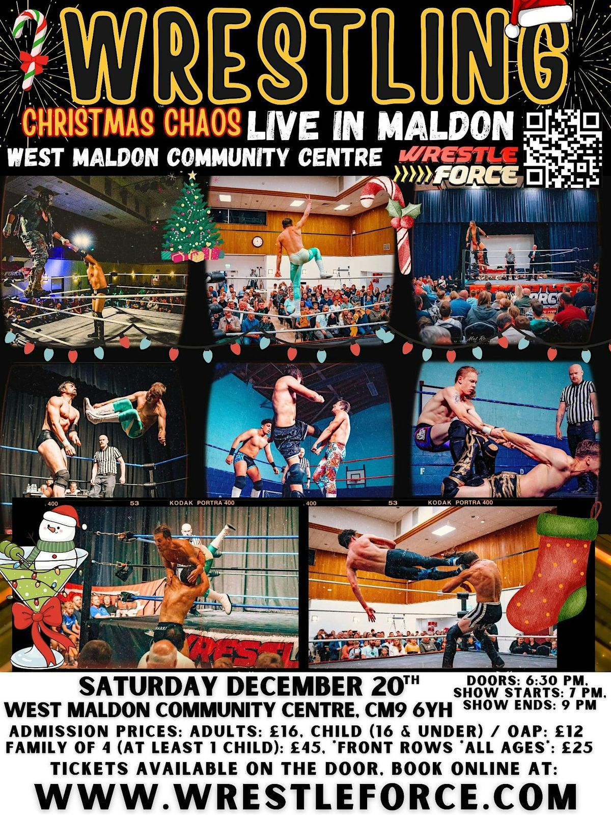Live Wrestling in Maldon