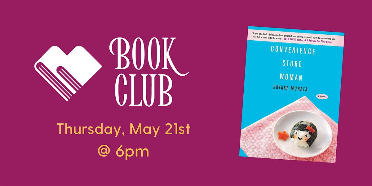 Bookery Book Club: Convenience Store Woman