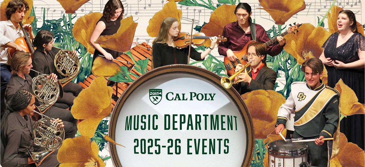 Cal Poly Music Department at Harold J Miossi Cultural and Performing Arts Center