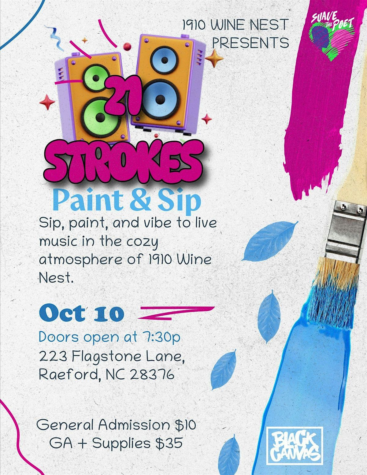 21 STROKES - SIP & PAINT NIGHT