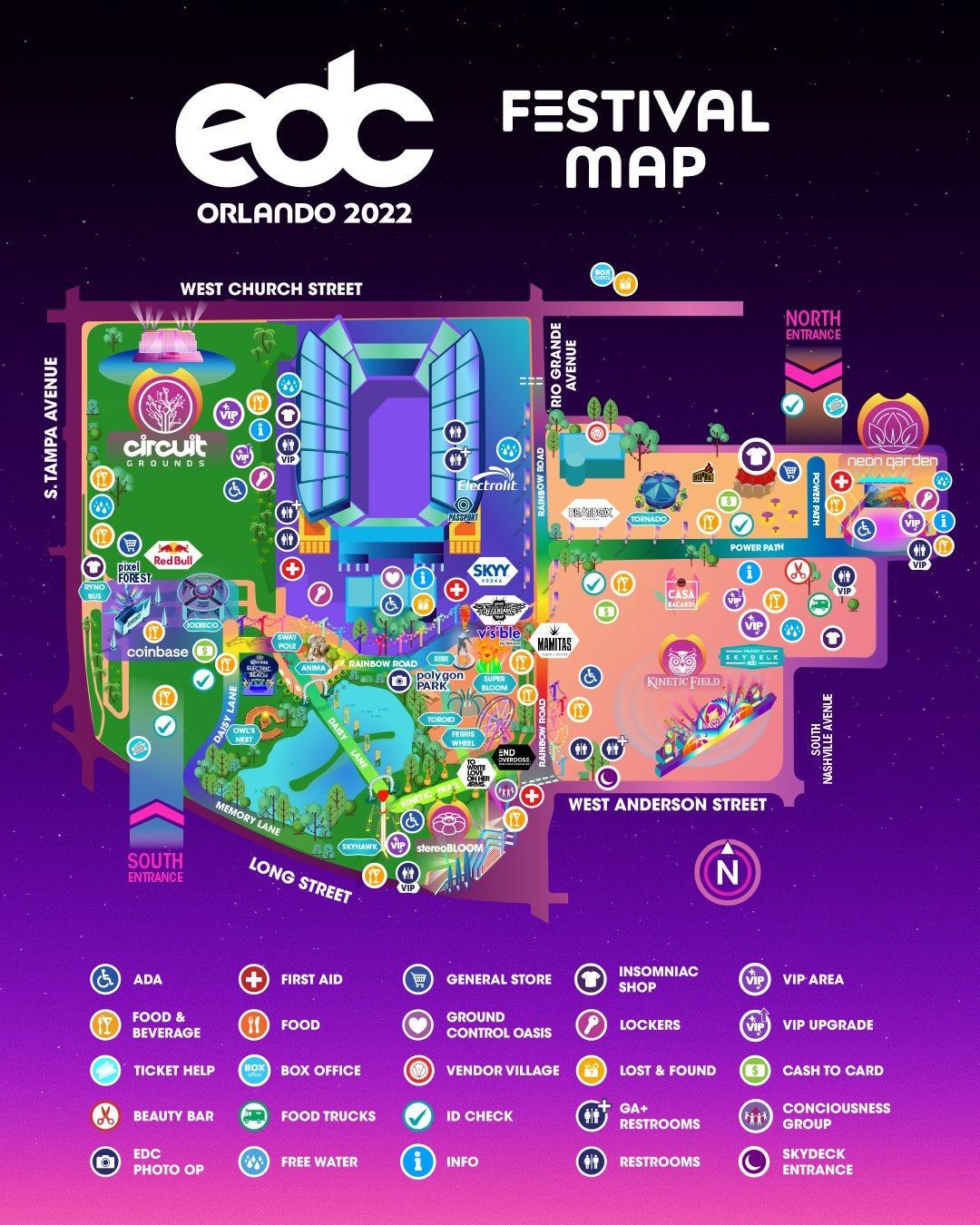 Electric Daisy Carnival - EDC Orlando - Friday at Tinker Field
