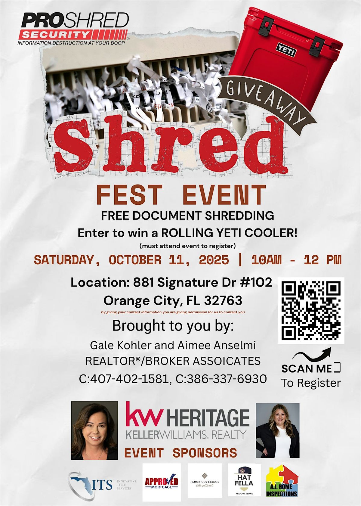 Annual Shred Event