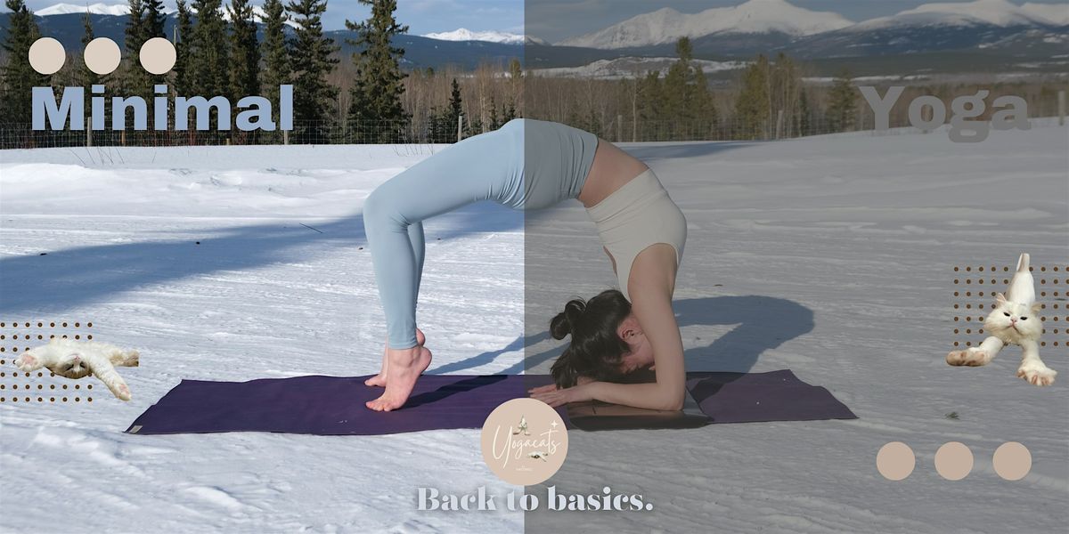 Wed evening: Minimal Yoga - Hatha Flow @ Marine Gateway