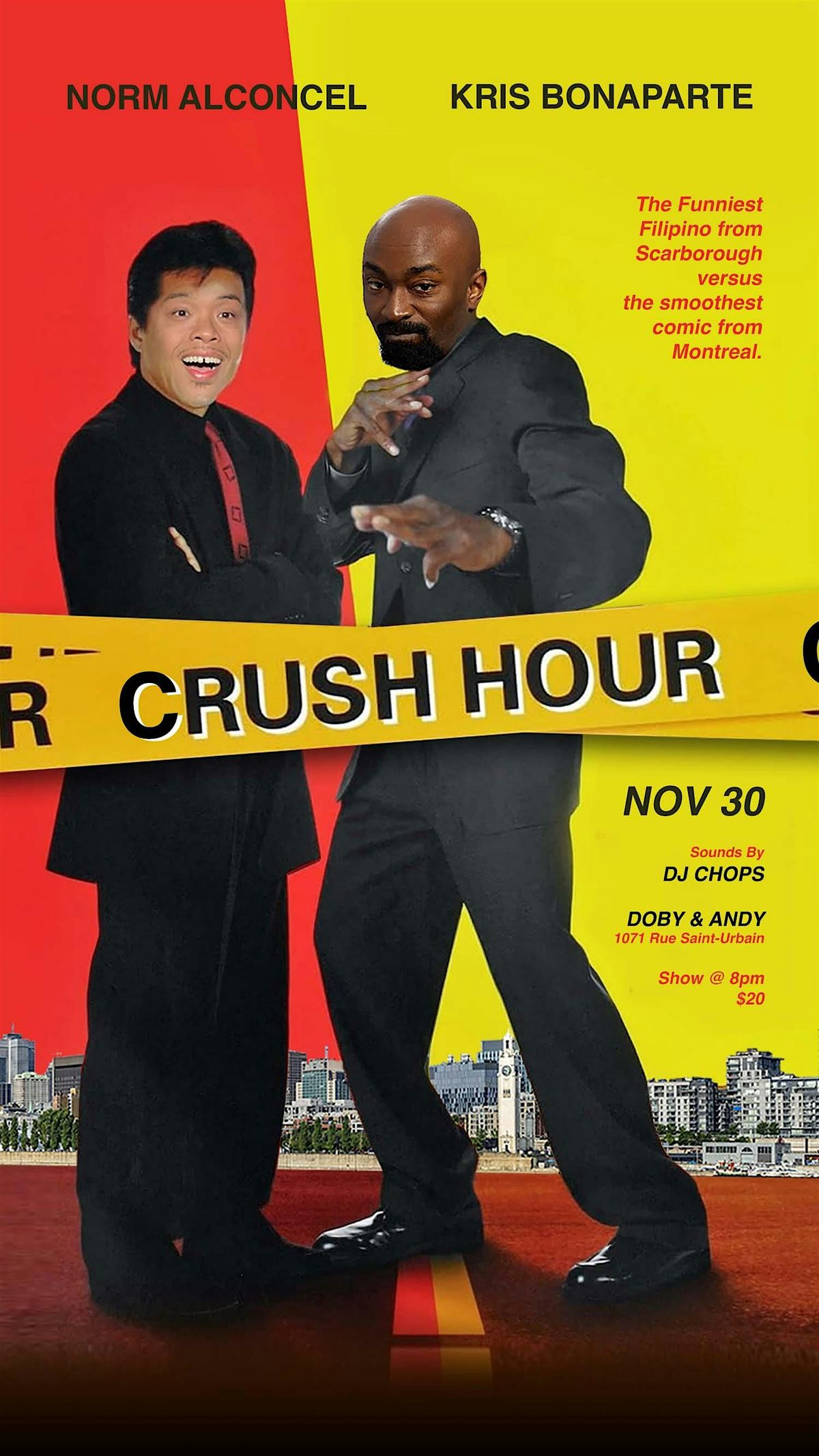 CRUSH HOUR - LIVE COMEDY