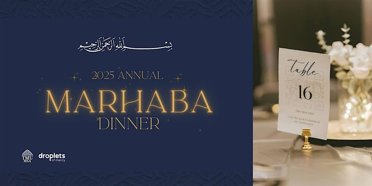 TMU MSA: Marhaba Dinner
