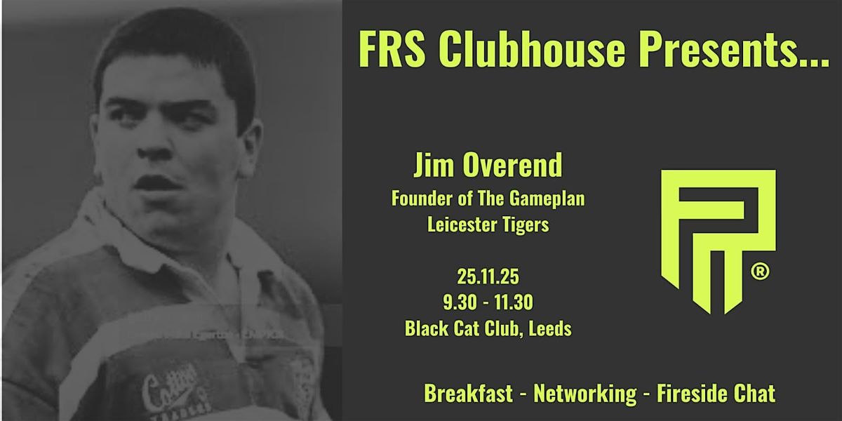 Front Row Support's Clubhouse Presents... Jim Overend!