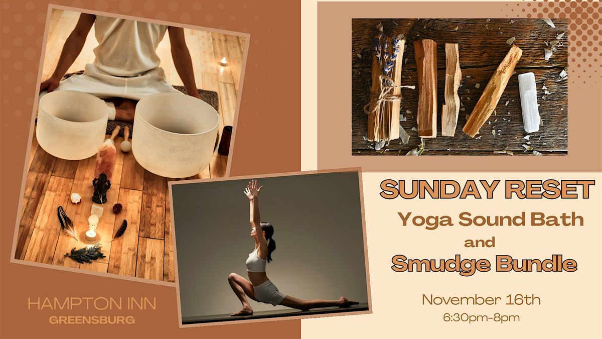 Sunday Reset Yoga & Sound Bath