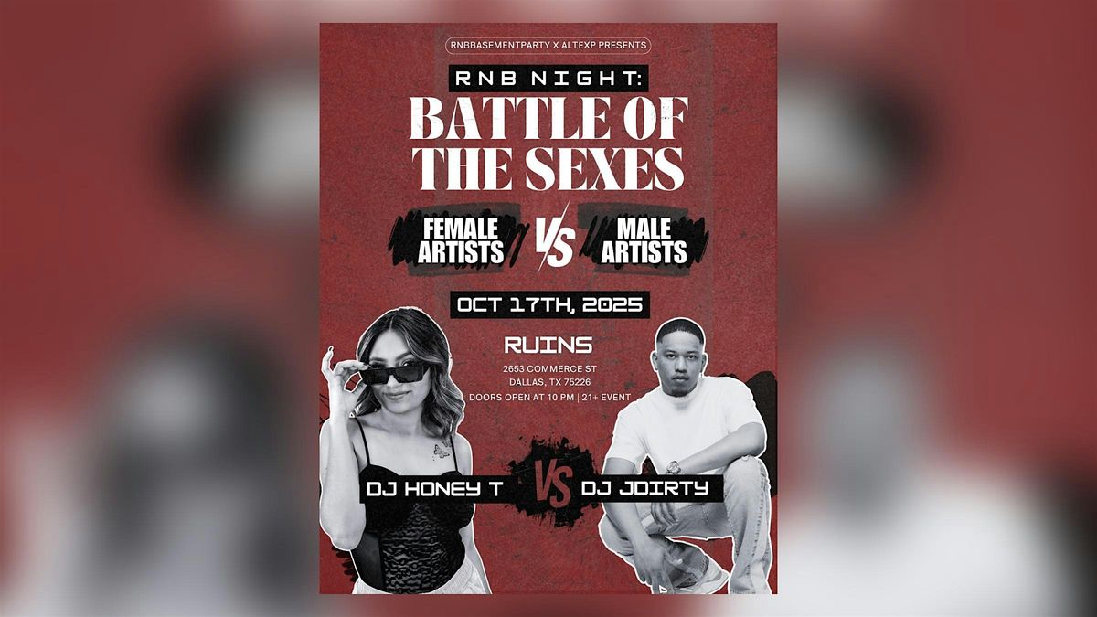 RNB Night: Battle Of The Sexes