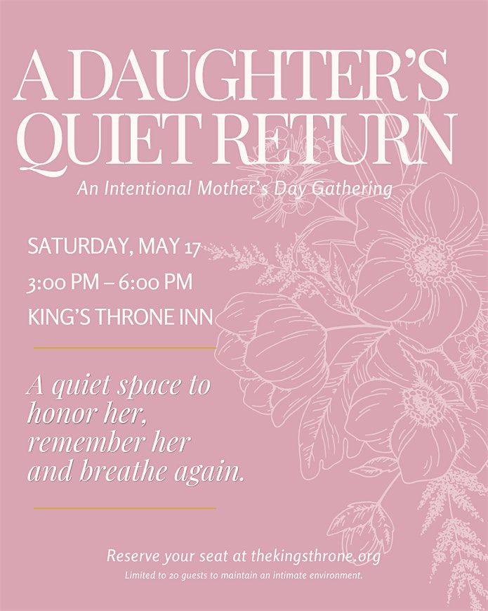 A Daughter\u2019s Quiet Return