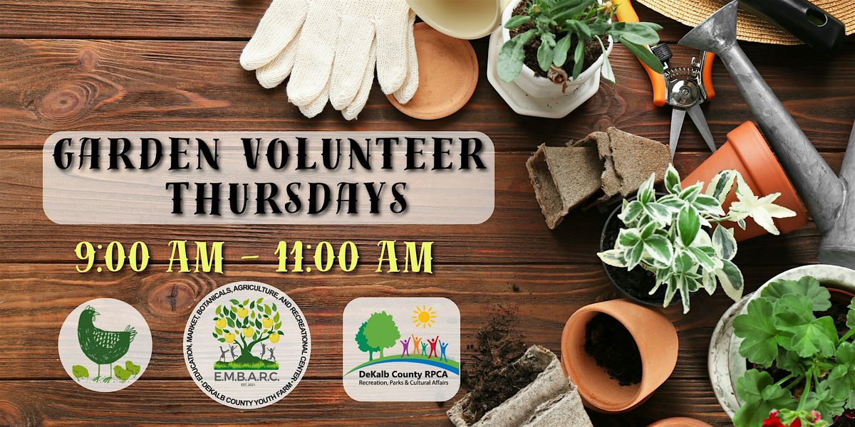 Volunteer Thursday in the Garden